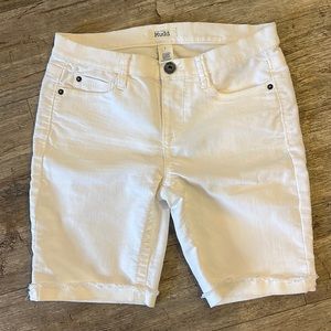 Mudd shorts  juniors 5 creamy white